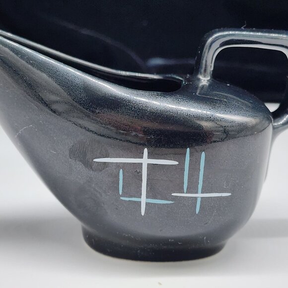 Salem Jack Straw Constellation Pattern Gravy Boat or Creamer VTG MCM - Picture 2 of 8